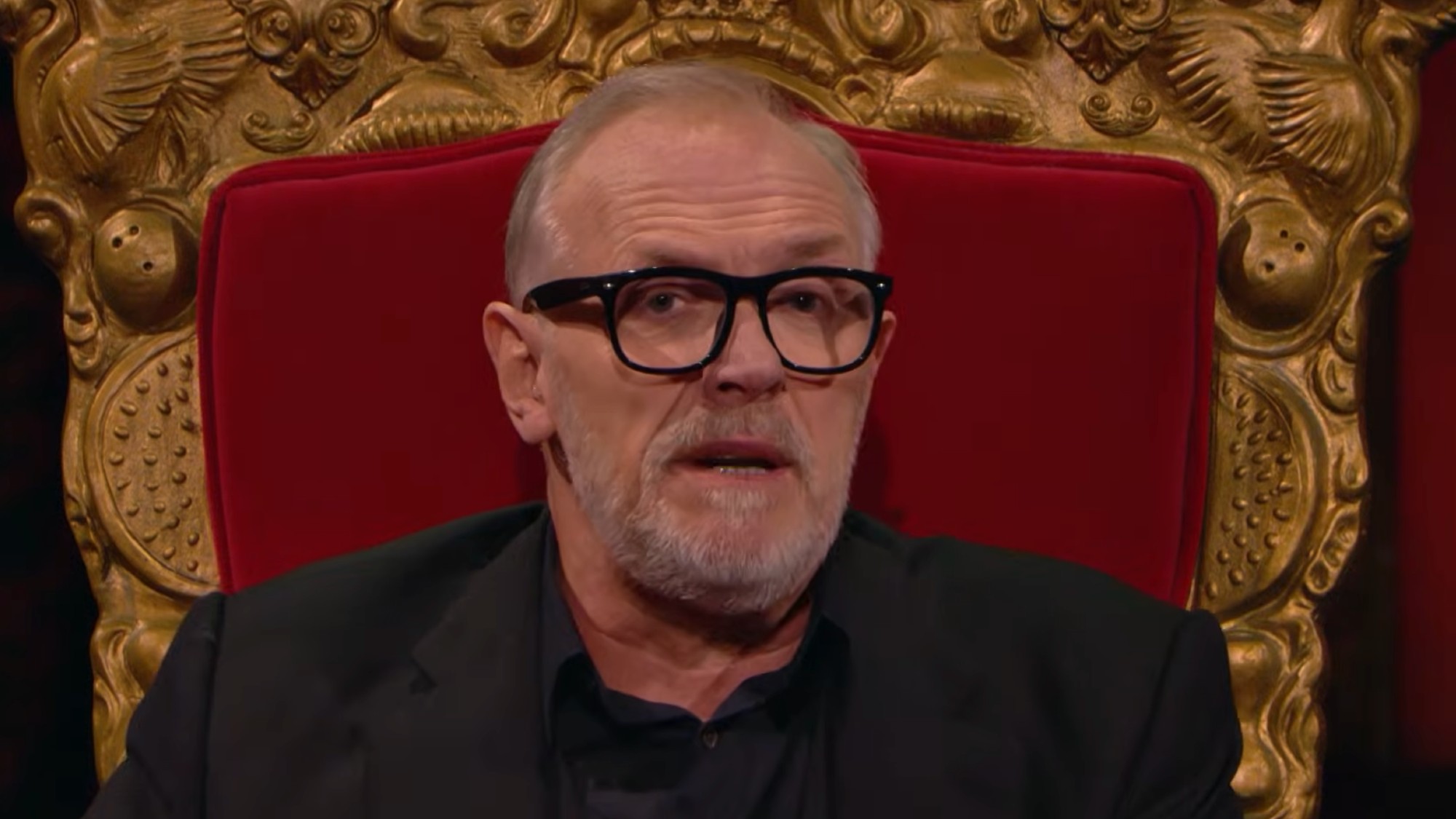 The host of Taskmaster Greg Davies