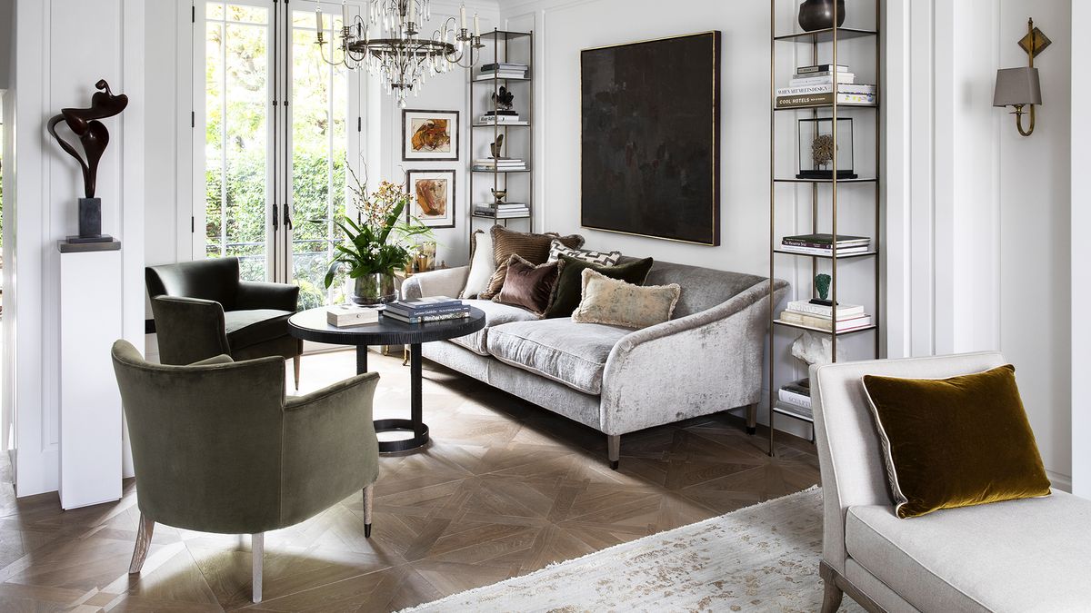 Wood floor ideas for a living room: 10 practical and stylish looks