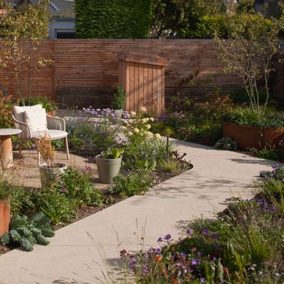 'Our new garden is as close to perfect for us as we can imagine ...