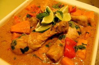 Anna Hales' African-style chicken stew