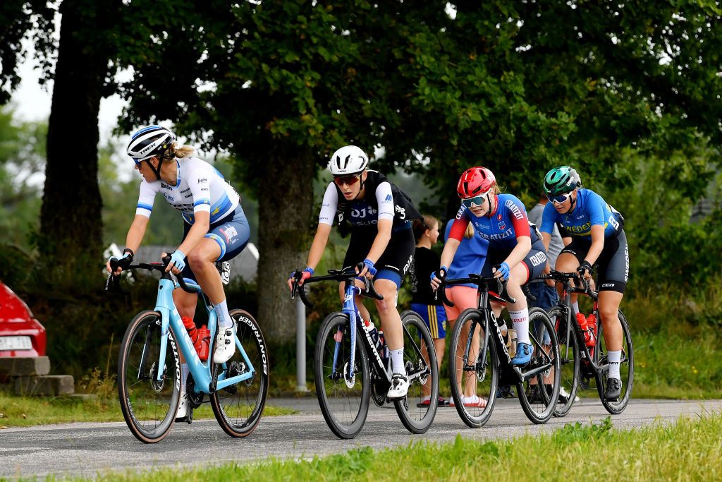 Ellen van Dijk was again strong at the Postnord V&aring;rg&aring;rda WestSweden