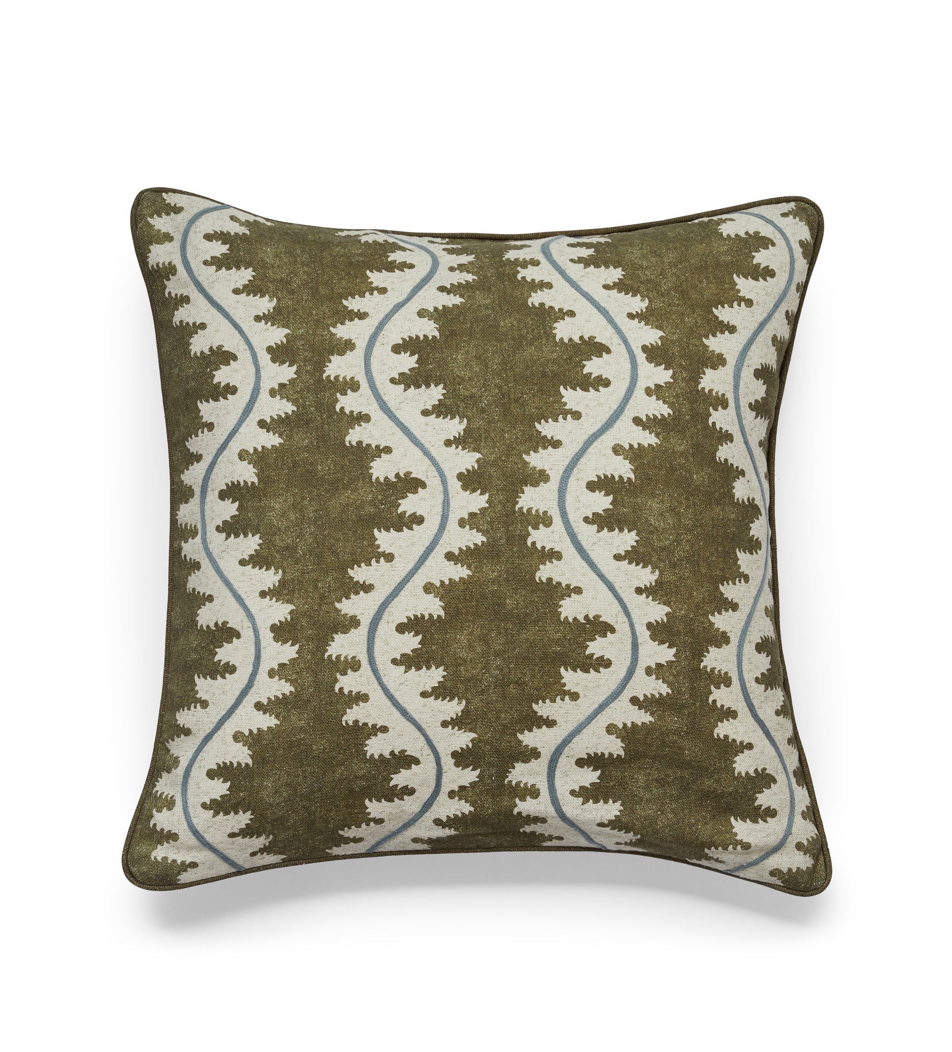 Lahar Cushion Cover - Olive
