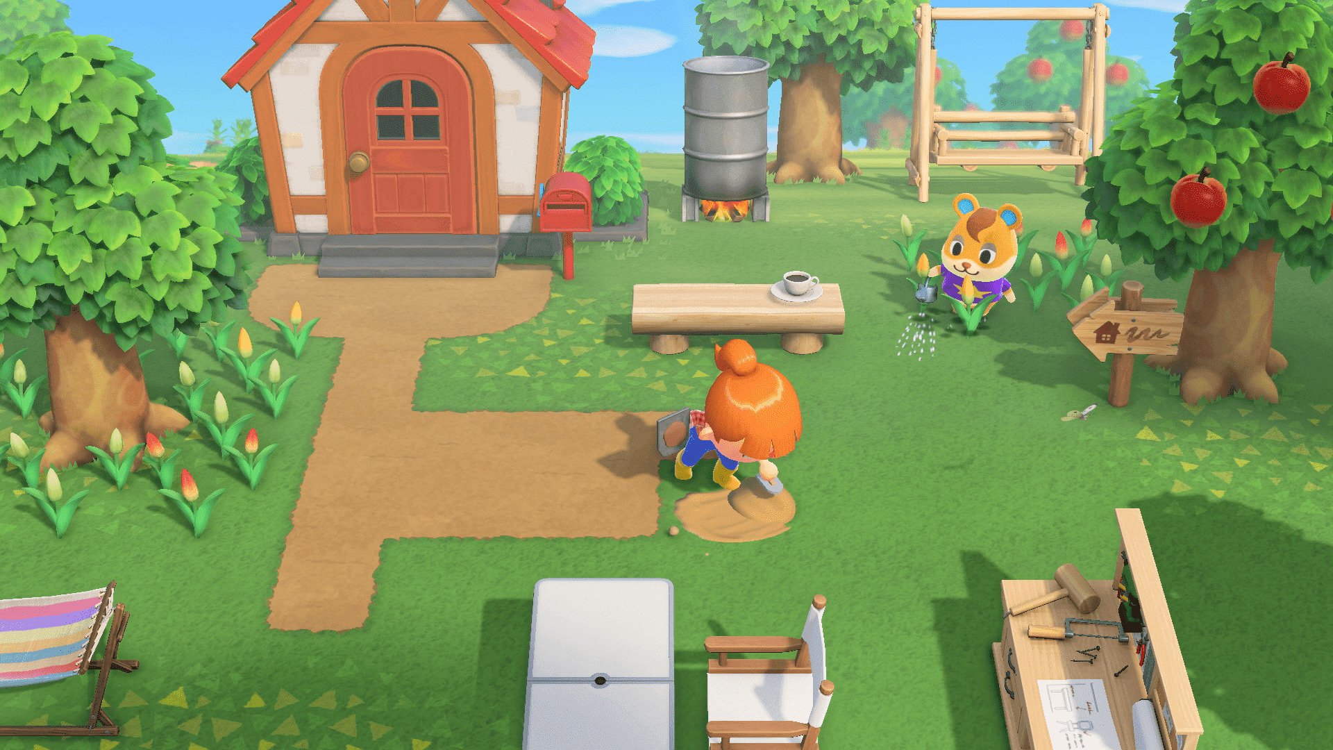 Animal Crossing Building Your Town