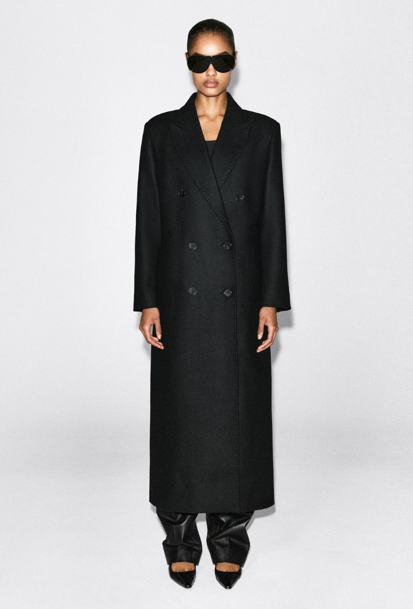 COS, Tailored Wool-Blend Coat