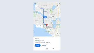 google maps eco friendly routes