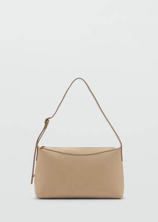 Shoulder Bag With Zip - Women | Mango United Kingdom