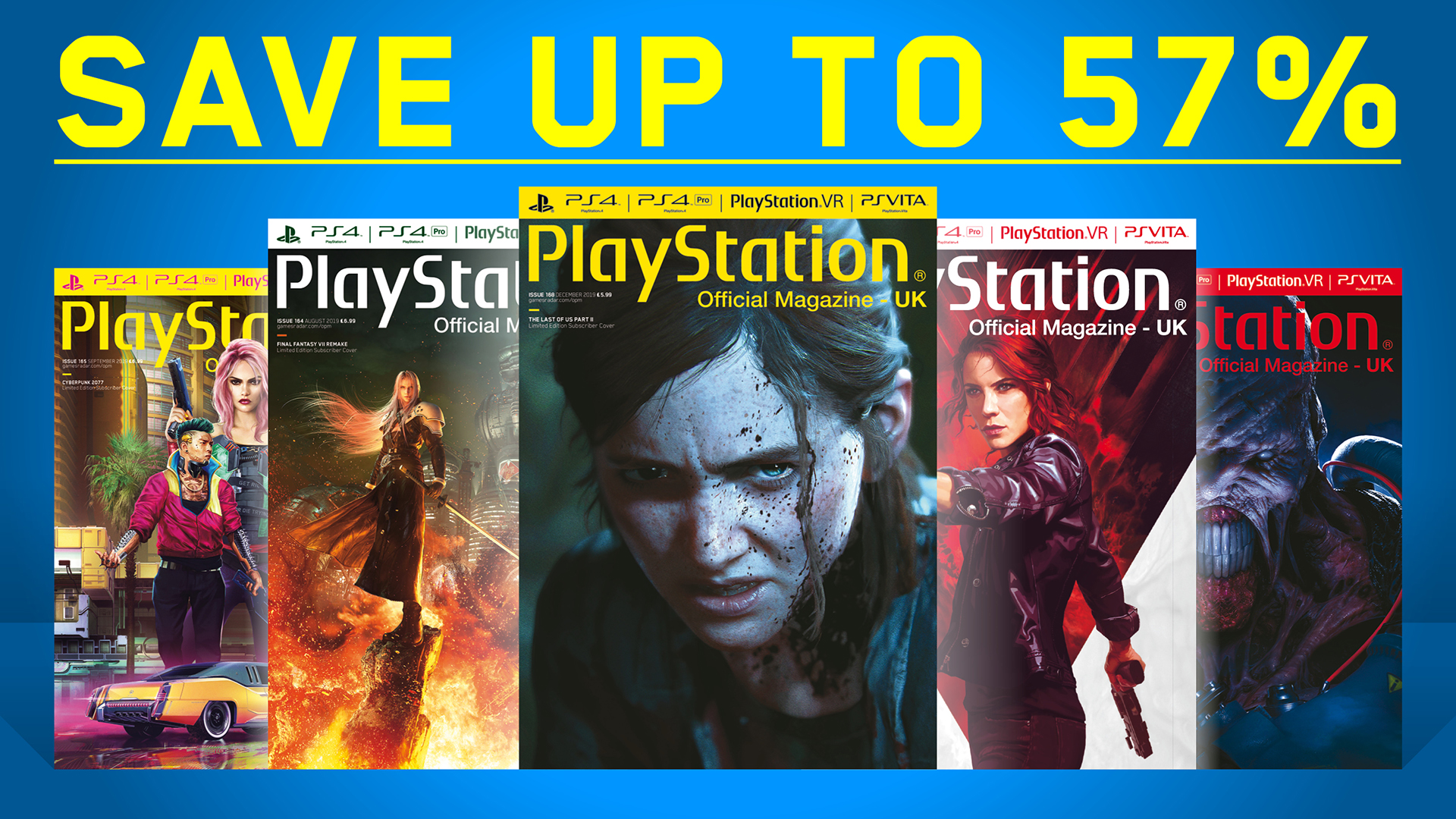 Subscribe to Official PlayStation Magazine from just £3.85 an issue