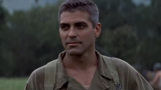 George Clooney in The Thin Red Line