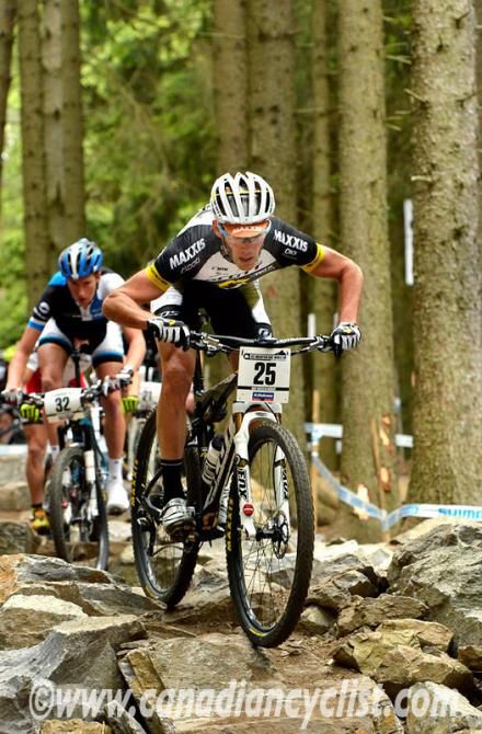 Canadian Geoff Kabush (Scott-3ROXracing) finished seventh