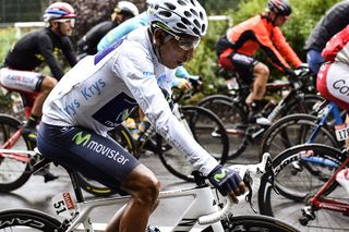 Nairo Quintana (Movistar) finished second overall and the best young rider