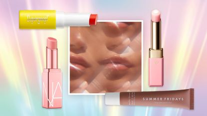 best tinted lip balms including nars, summer fridays, and supergoop