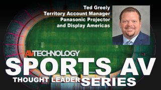 Ted Greely, Territory Account Manager at Panasonic Projector and Display Americas