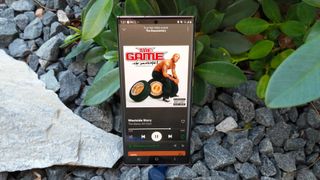 The Game's "Westside Story" being played on the Jabra Elite 4 Active