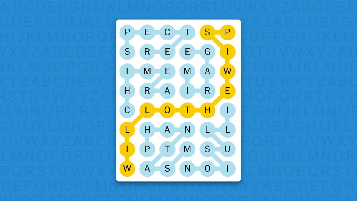 NYT Strands answers for game 944 on a blue background