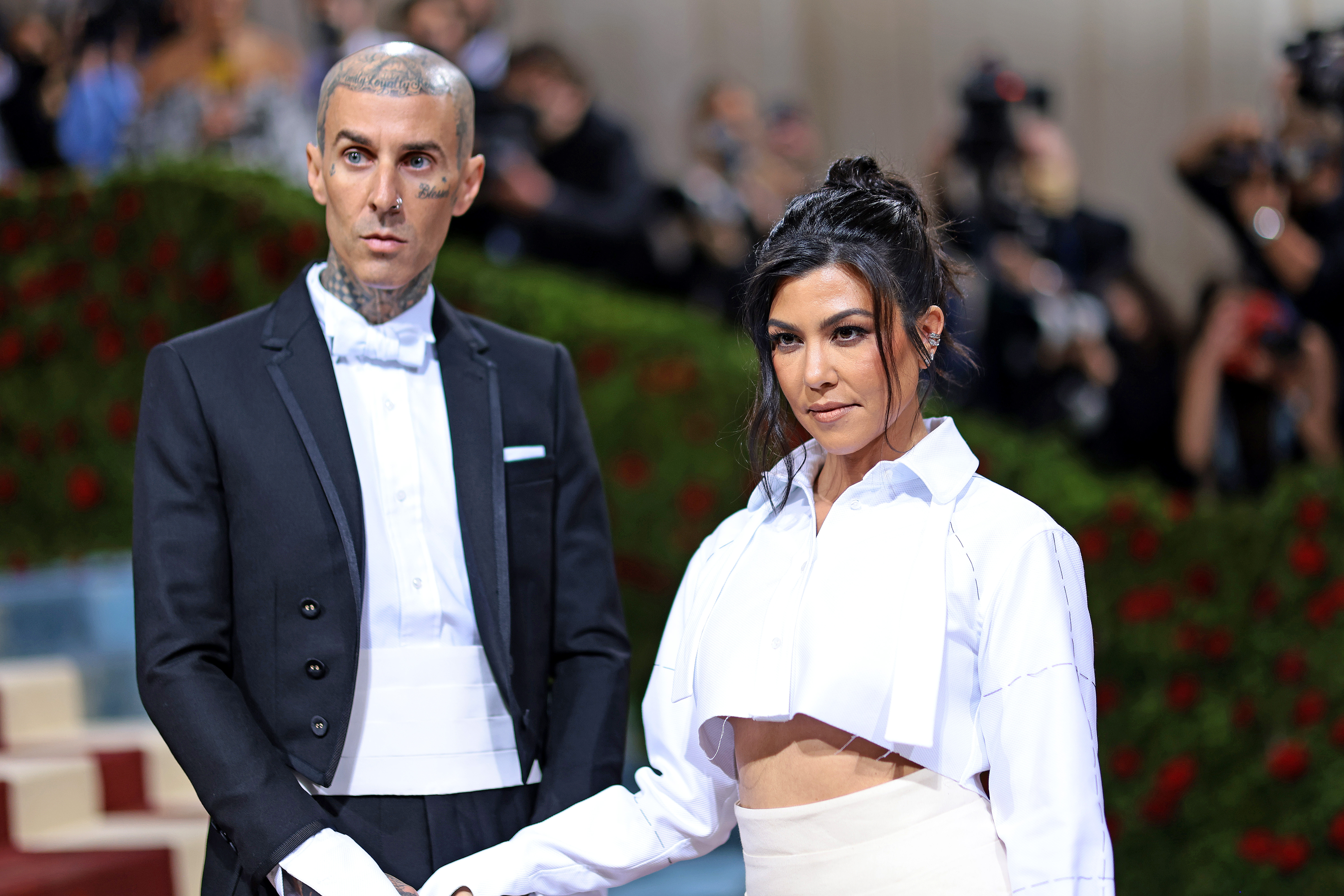 wedding - Kourtney Kardashian and Travis Barker