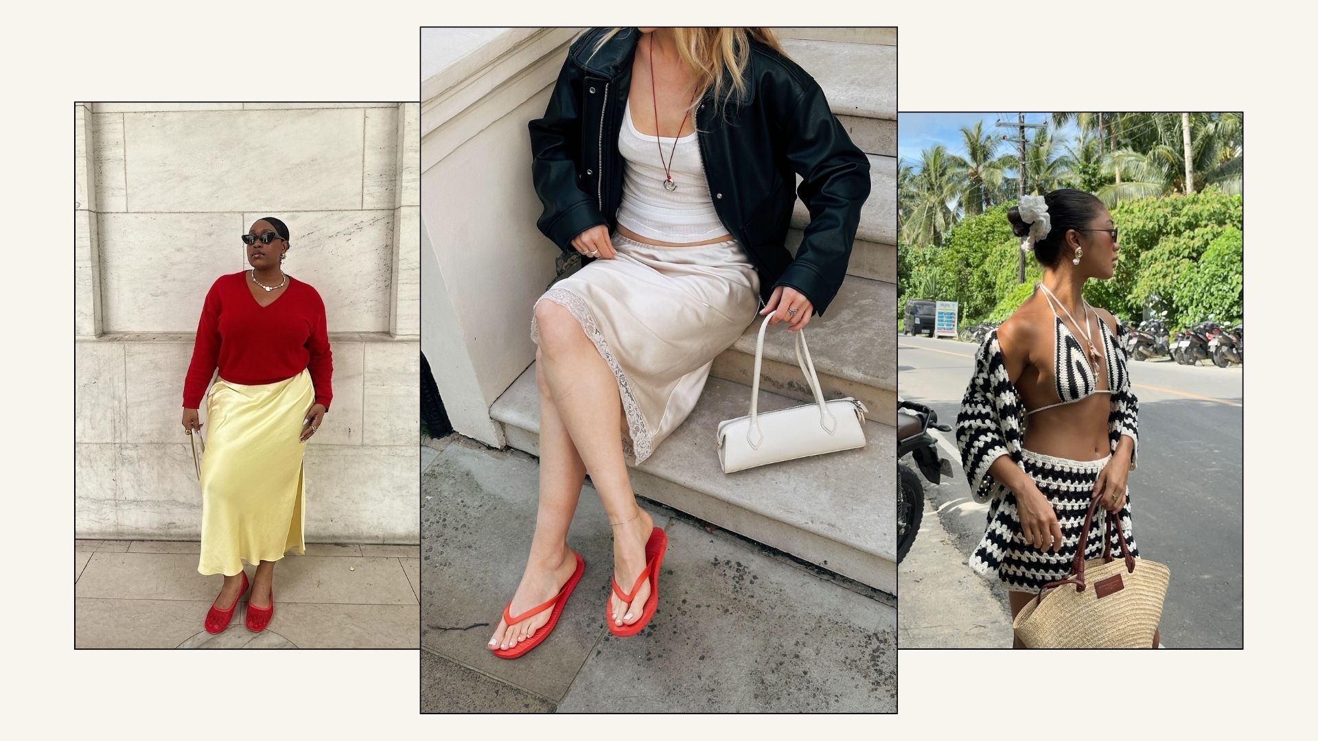 Summer skirt trends 2025: @aniyahmorinia, @chloekathbutler and @jeannine.roxas wear summer skirts