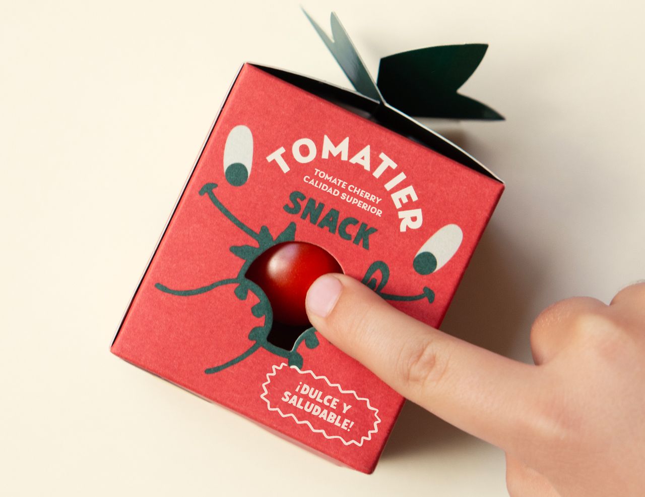 Tomatier Snacks packaging