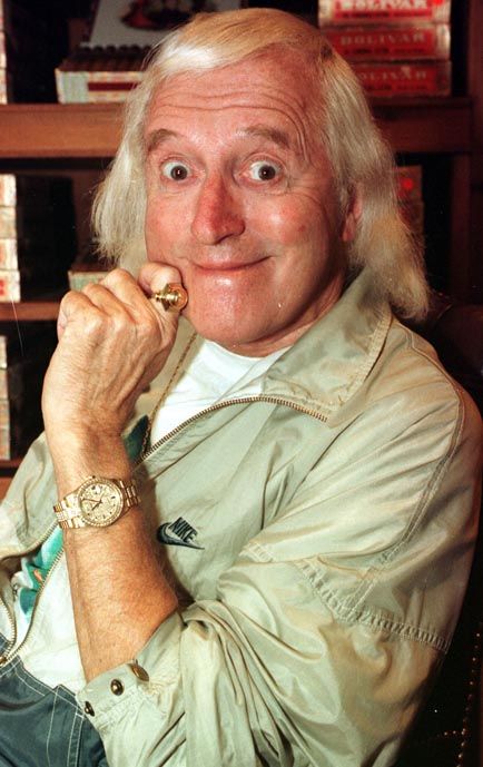 Sir Jimmy Savile&#039;s coffin goes on display in Leeds