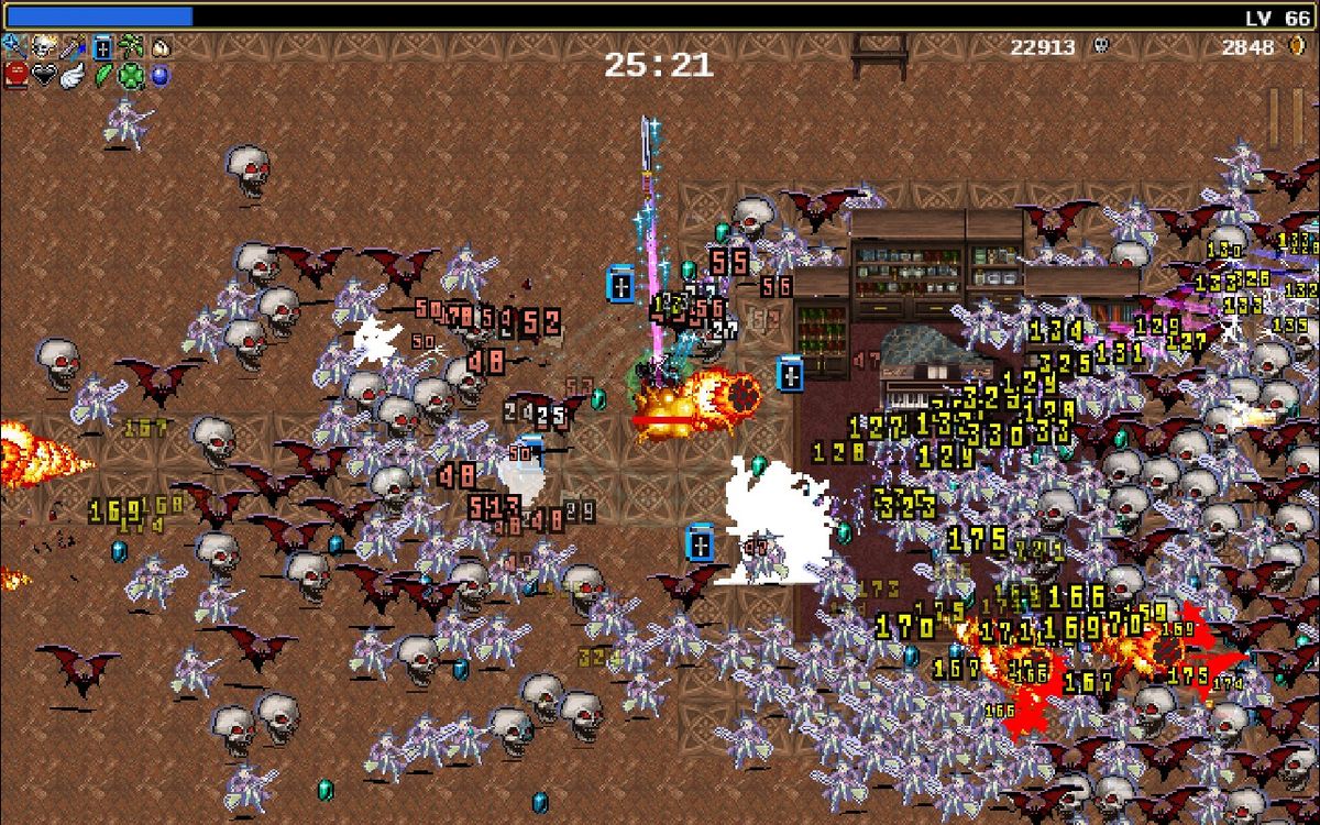 enemies getting more numerous and closing in on Arca on the library level