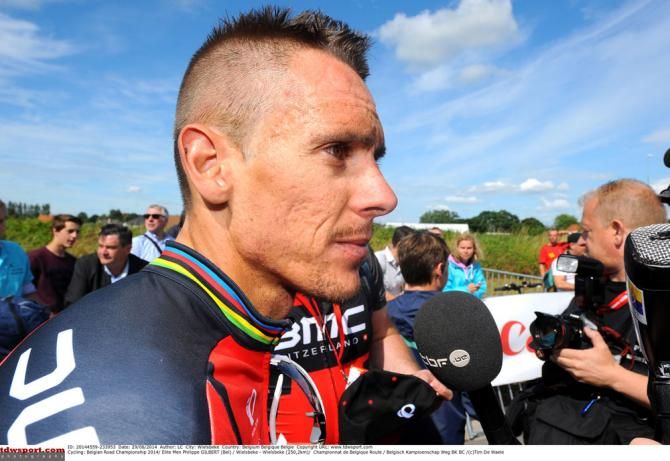 Philippe Gilbert (BMC Racing Team) at the finish