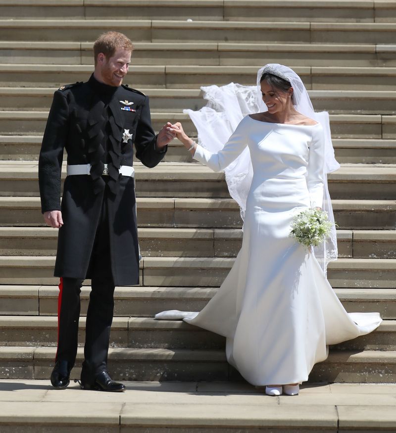 Meghan Markle Givenchy Wedding Dress