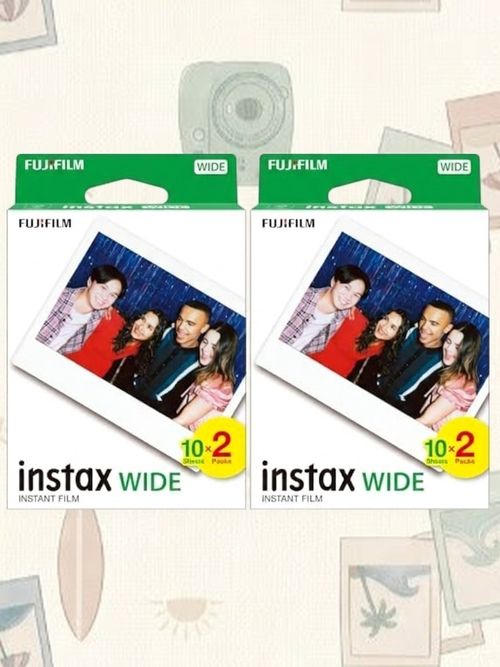 Wide film ISO 800 (pack of 2)