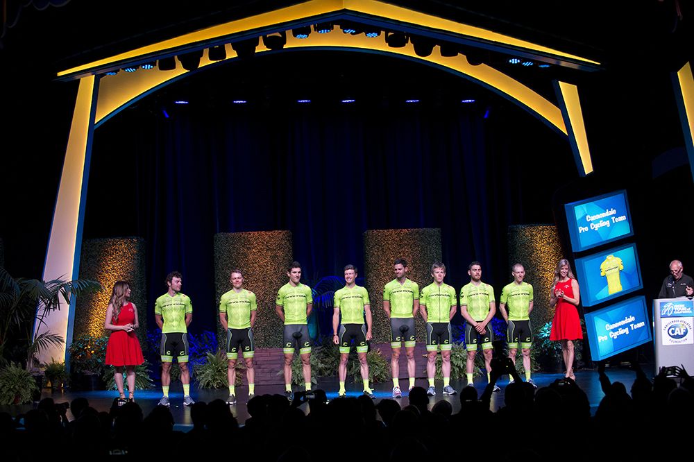 Lawson Craddock will lead the Cannondale team