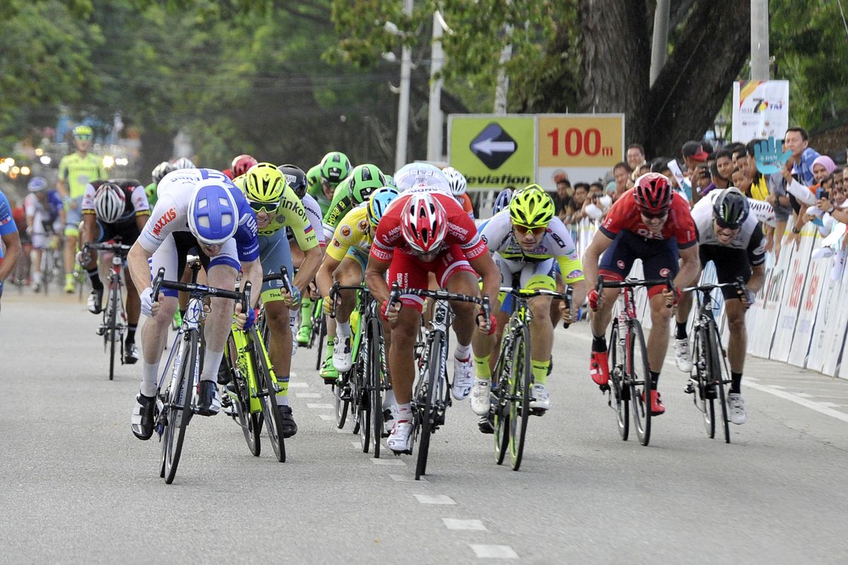 The Tour de Langkawi stage 3 sprint