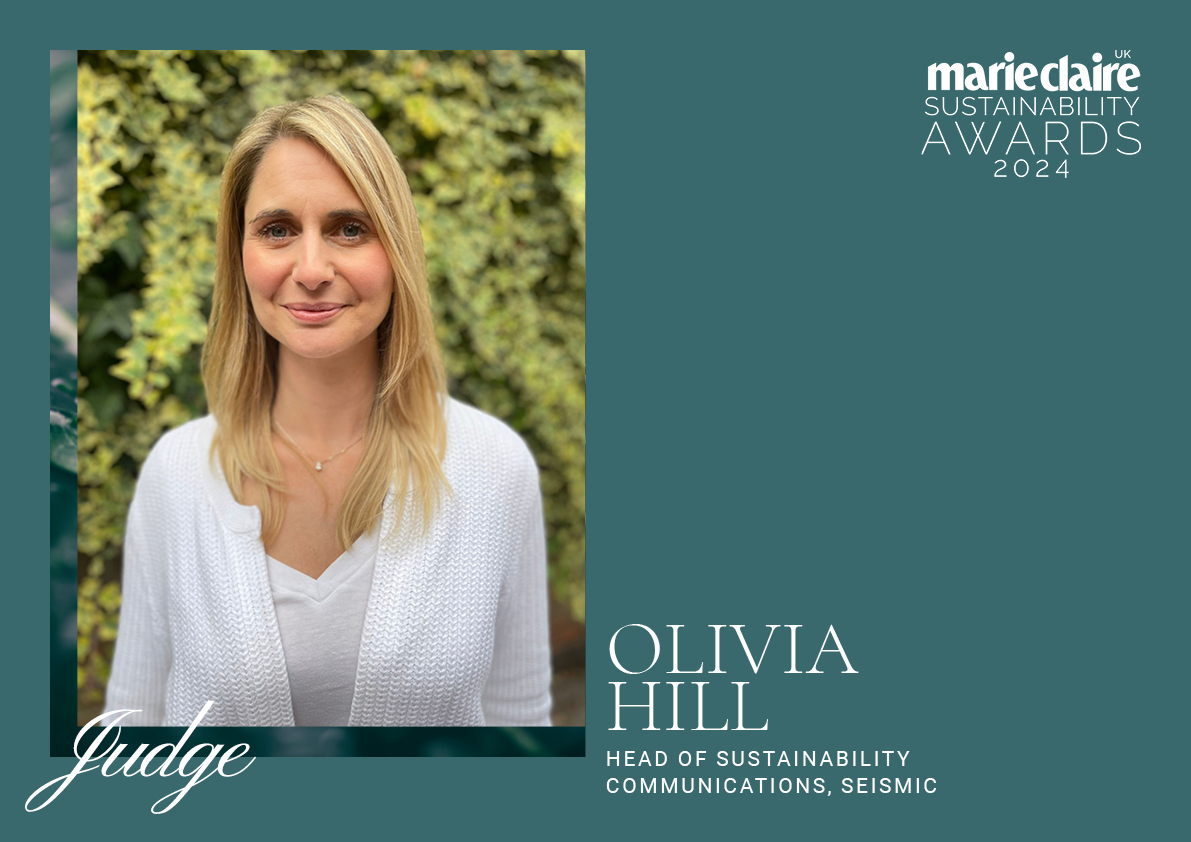 Marie Claire Sustainability Awards judges 2024 - Olivia Hill