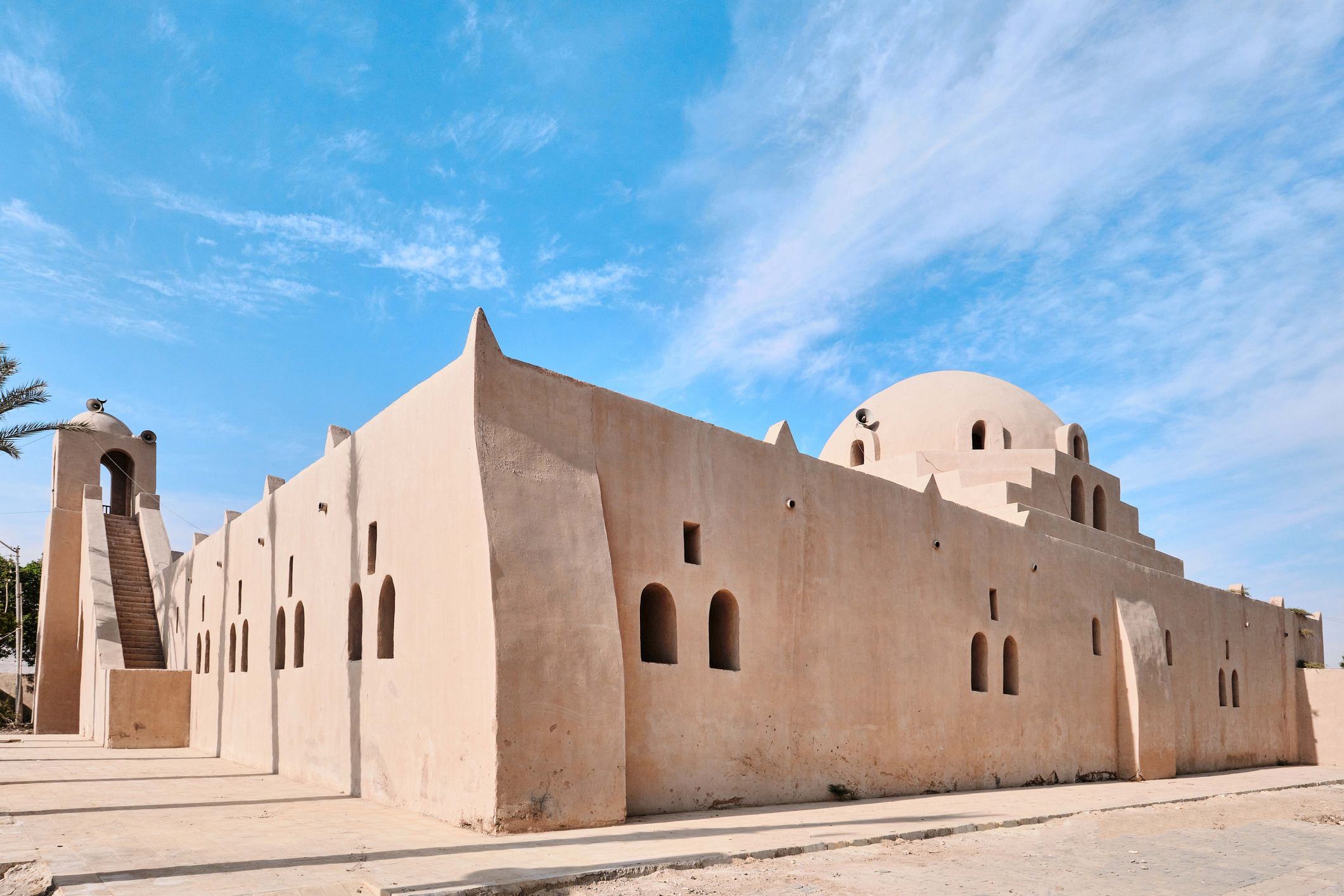 Famous modernist architects hassan fathy New Gourna Village, Egypt
