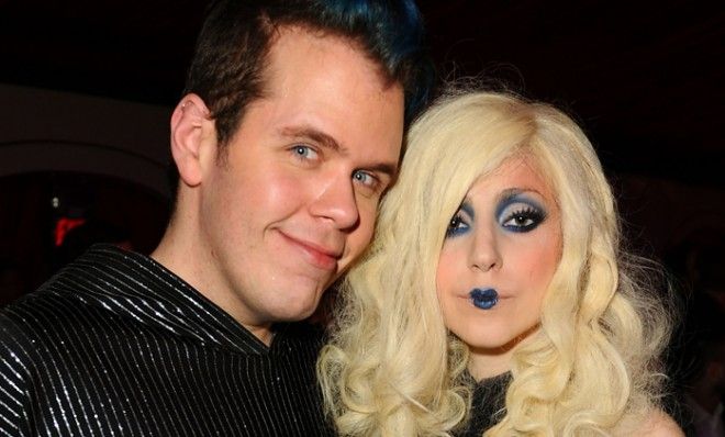 Perez Hilton and Lady Gaga, 2009.