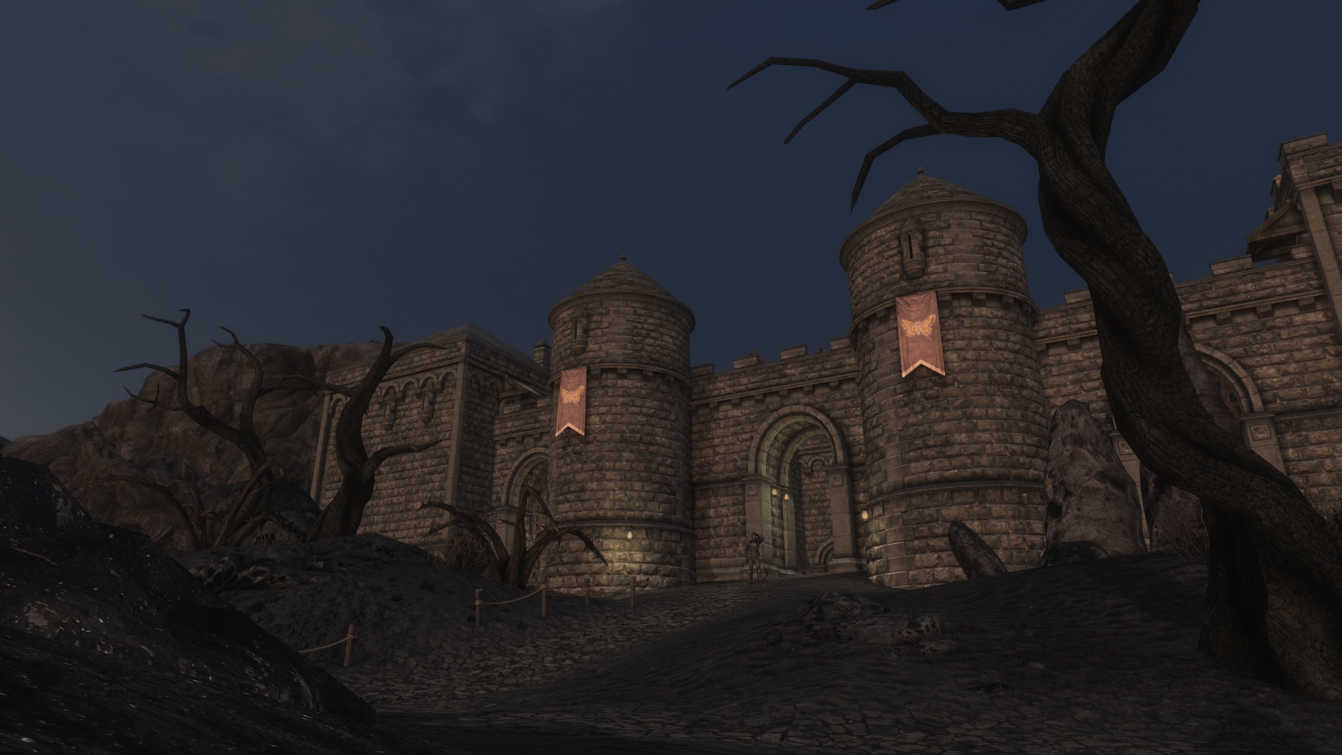 Fort Monmoth exterior in Skywind