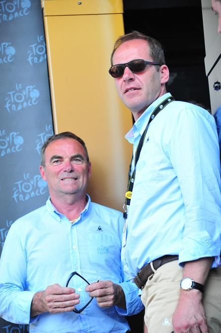 Bernard Hinault and Christophe Prudhomme
