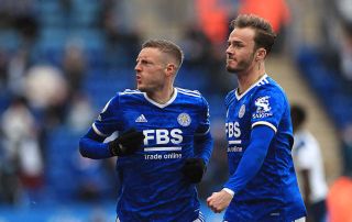 Jamie Vardy James Maddison Leicester