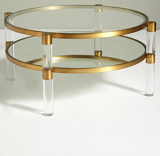 Anthropologie storage coffee tables