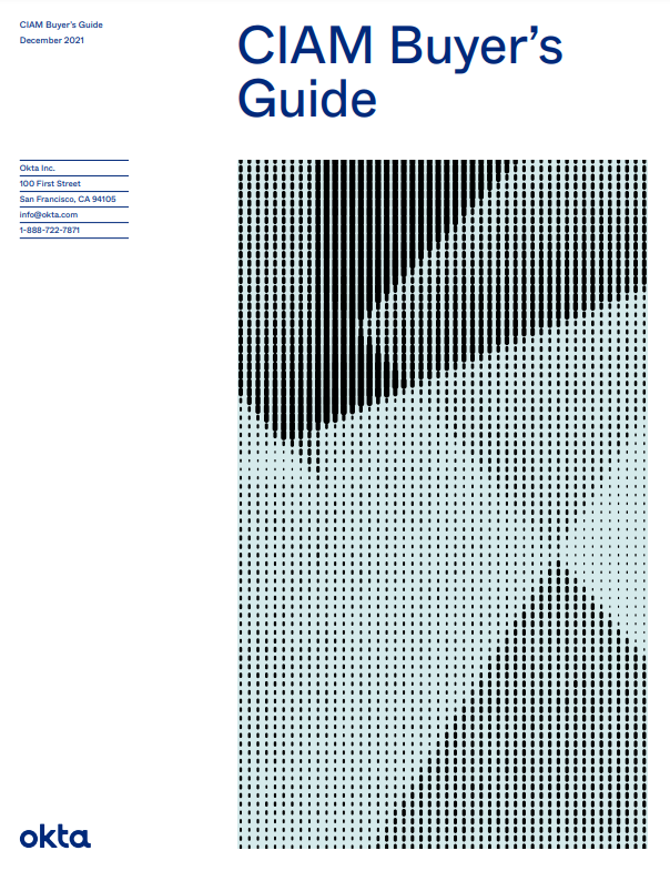 Whitepaper cover with title and graphic made up of turquoise and grey pixelated shapes