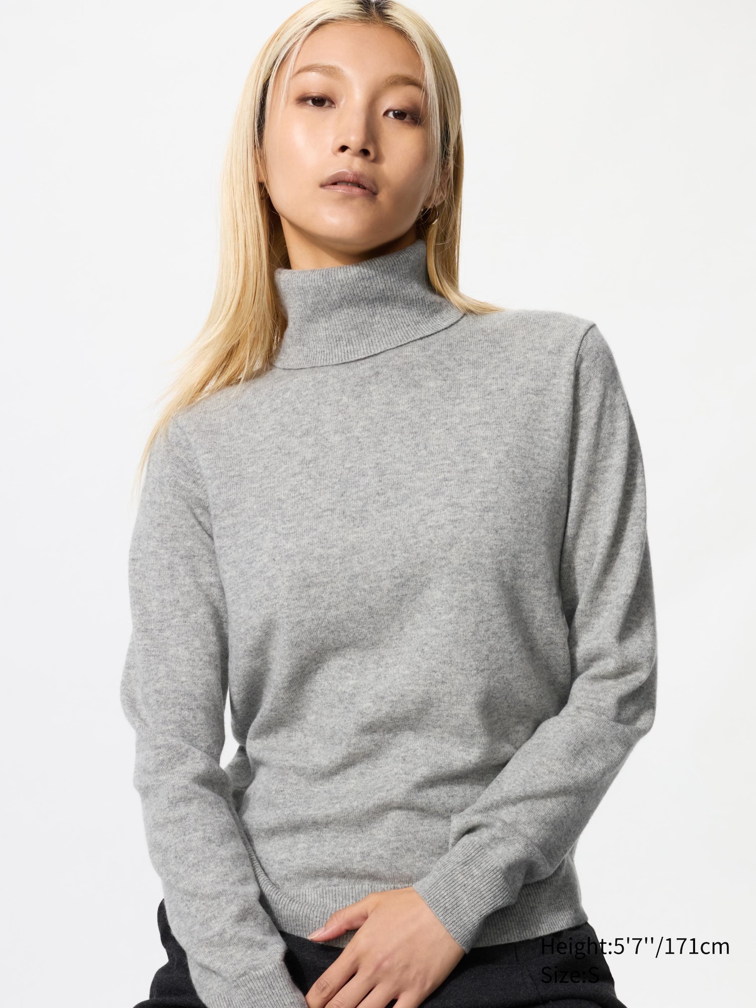 100% Cashmere Turtleneck Jumper