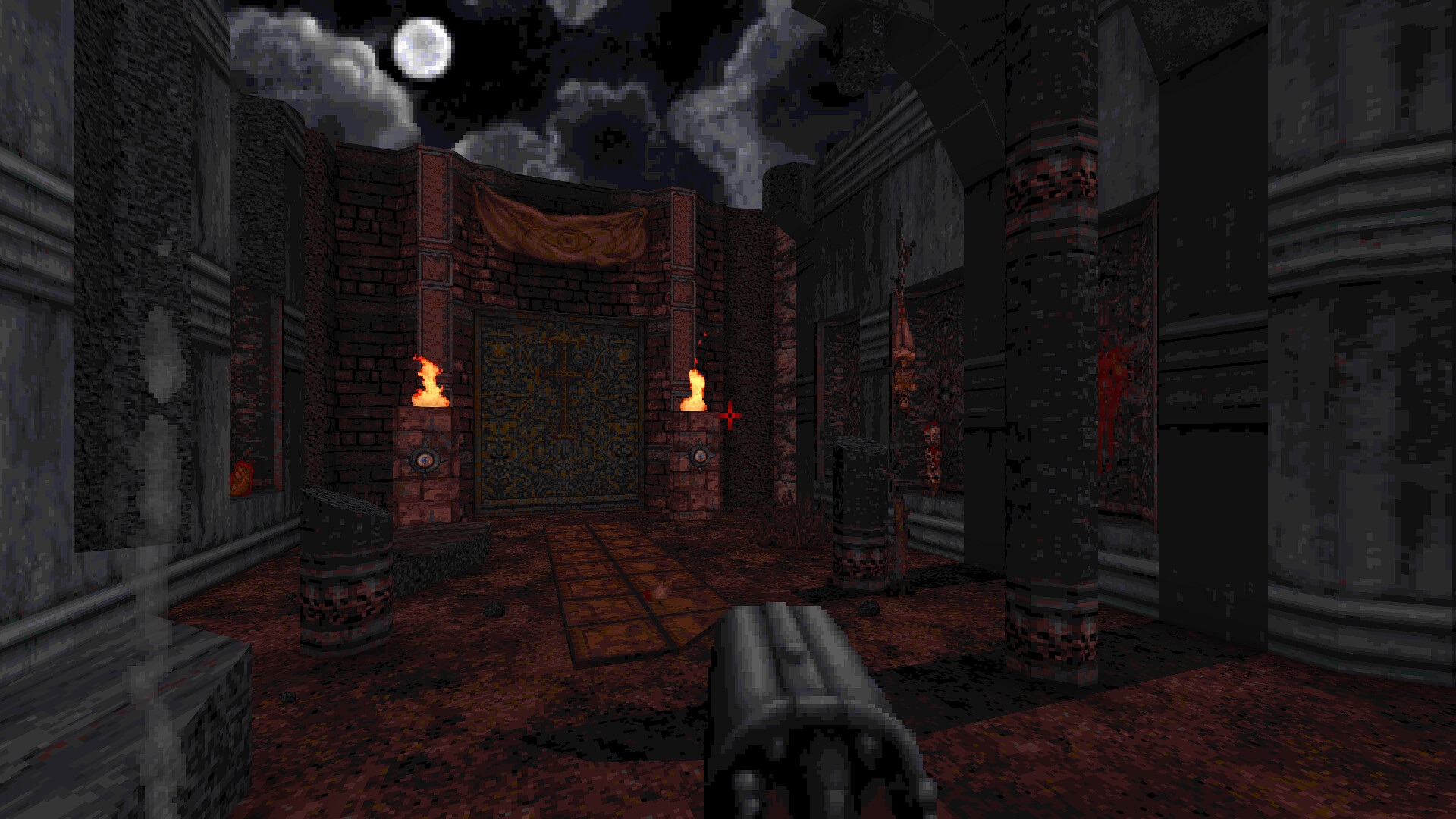 A screenshot of the upcoming horror game, Blood: Refreshed Supply