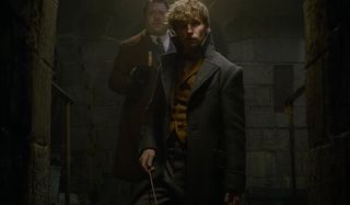 Newt and Jacob in Fantastic Beasts: The Crimes of Grindelwald