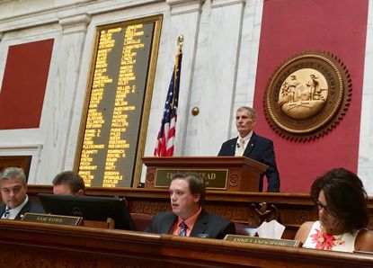 The West Virginia House of Delegates.