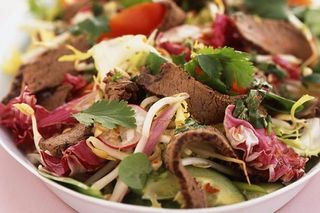 Thai beef and chilli salad