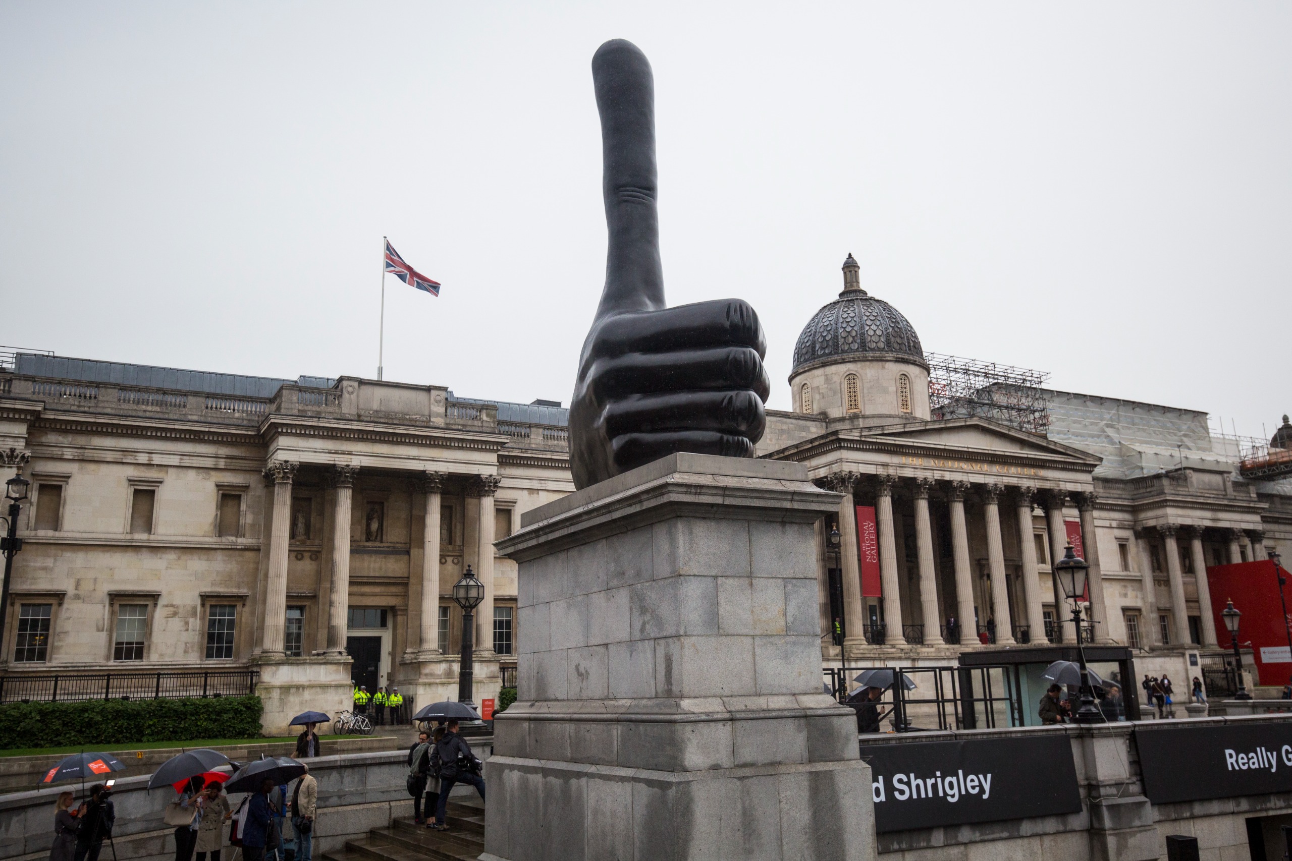 David Shrigley sculpture