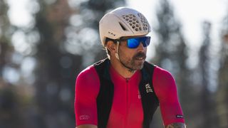 Tifosi Optics Sanctum sunglasses on bike rider