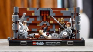 LEGO Start Wars Trash Compactor Diorama set