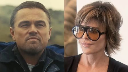Leonardo DiCaprio and Lisa Rinna
