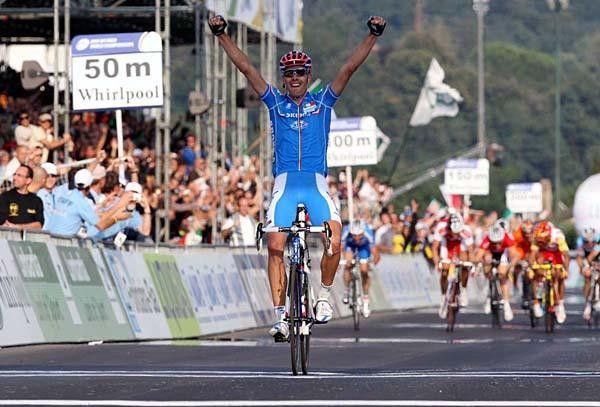 Alessandro Ballan took the solo win
