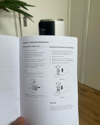 Levoit 36-Inch Classic Tower Fan manual