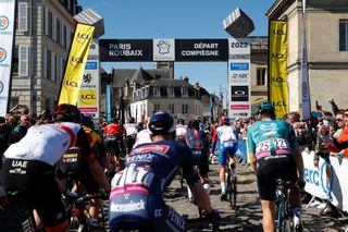 The start of Paris-Roubaix
