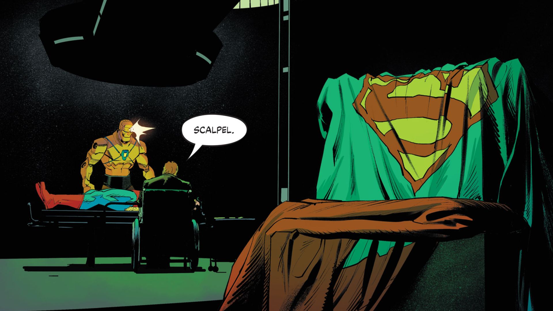 Superman gets open heart surgery … because comics!