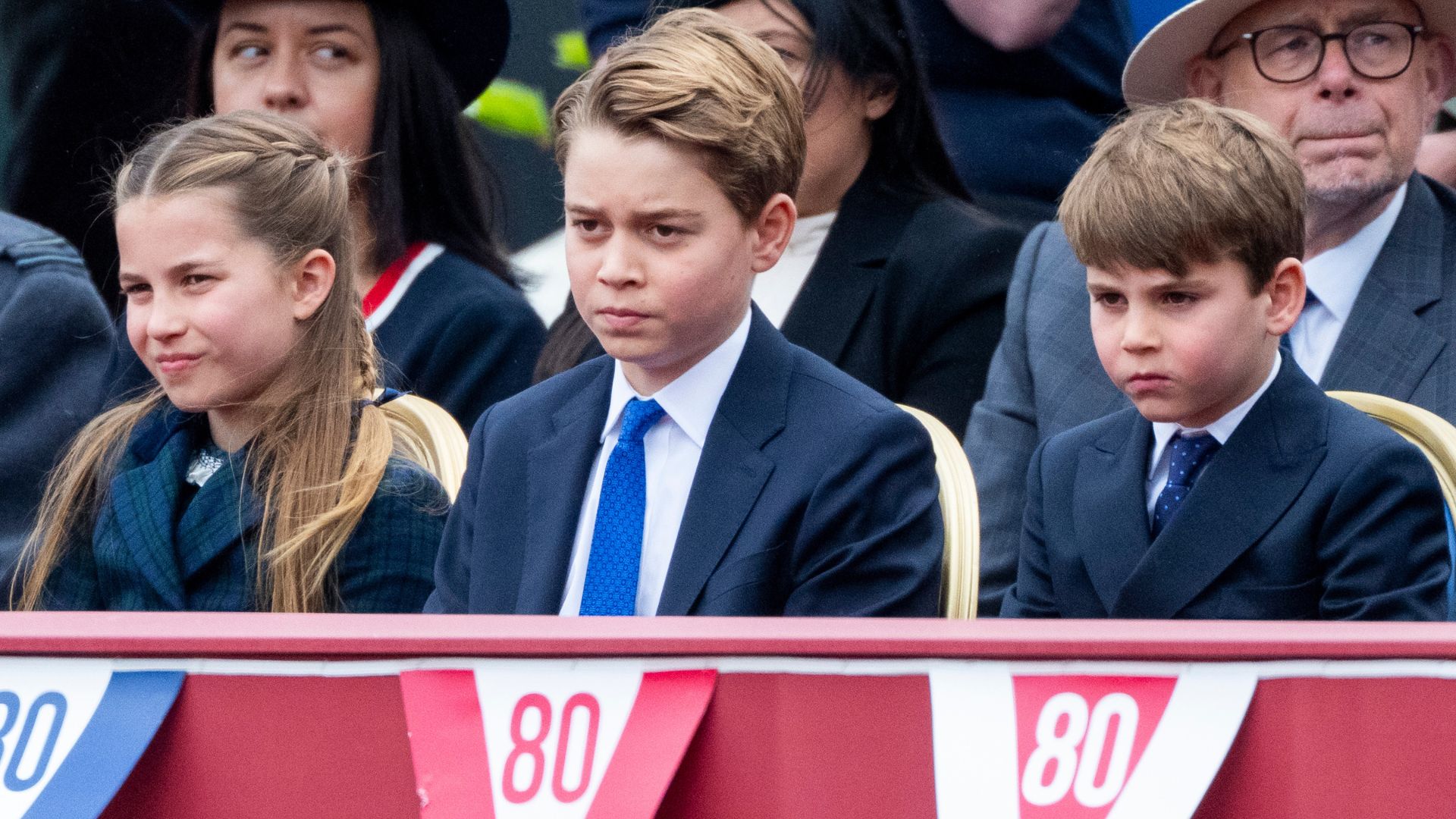 Princess Charlotte, Prince George and Prince Louis 